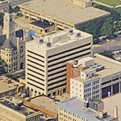 High Touch Building by Dunlap Post Card Co. 