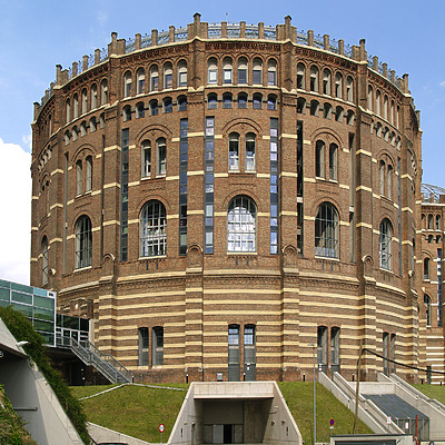 Gasometer C by Cesar Serrano