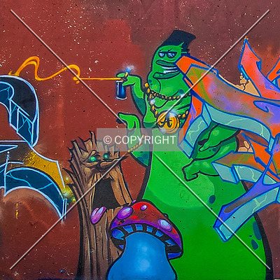 Saint Louis City Flood Wall (South Wall) by Ryan Hildebrand