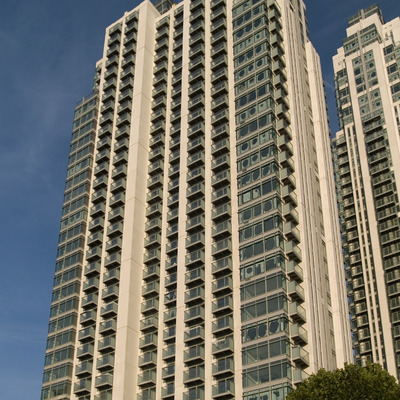 Pan Peninsula West Tower by Cesar Serrano