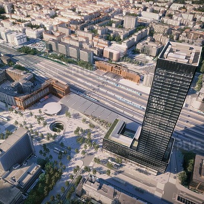 To Lyon by Dominique Perrault Architecture