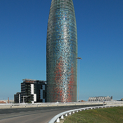 Torre Agbar by David Guija