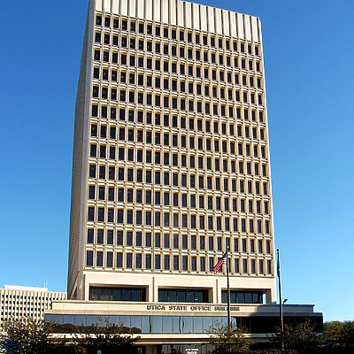 Utica State Office Building by John Cahill