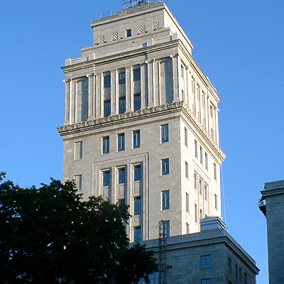 Union County Courthouse Tower Building by John Cahill