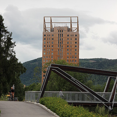 Mjøstårnet by Kjetil Balog