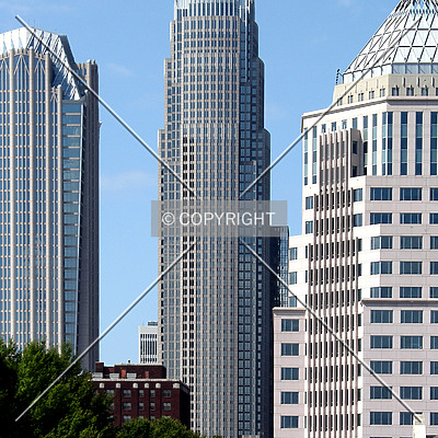 Bank of America Corporate Center by Chris Patriarca