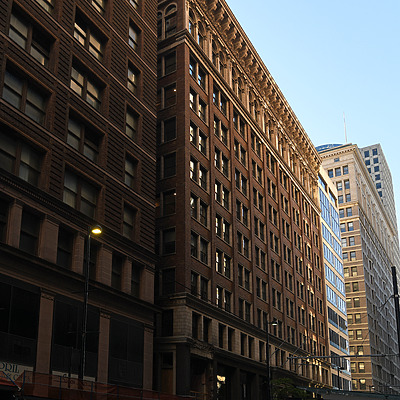 Mercantile Library Building by John W. Cahill