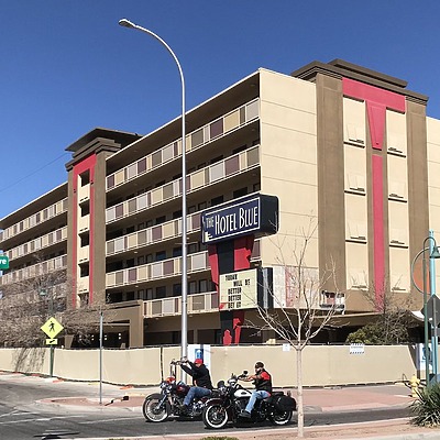 The Hotel Blue by John Medd
