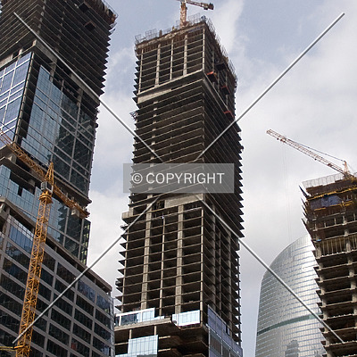 Capital City Moscow Tower by Alexander Ulyanov