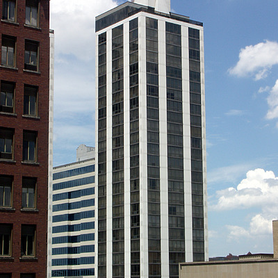 Twin Towers 1 by Marshall Gerometta