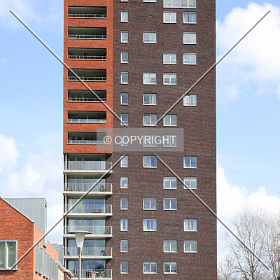 Woontoren Zuiderplantage by René Hogendijk