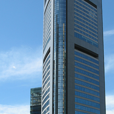 Shiodome Media Tower by Kevin Hemphill