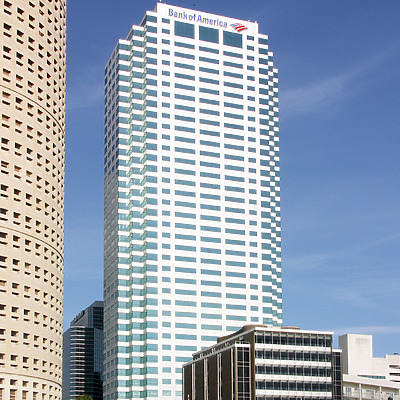 Bank of America Plaza by Marshall Gerometta