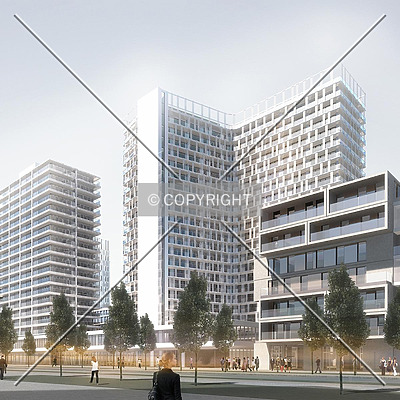 New Frankfurt Towers II by Nephilim