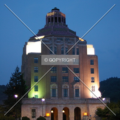Asheville City Hall by Martin Bugajski