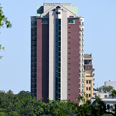 Plaza Tower at Kleman Plaza by John W. Cahill