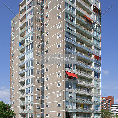 Blijdensteinparkflat by René Hogendijk