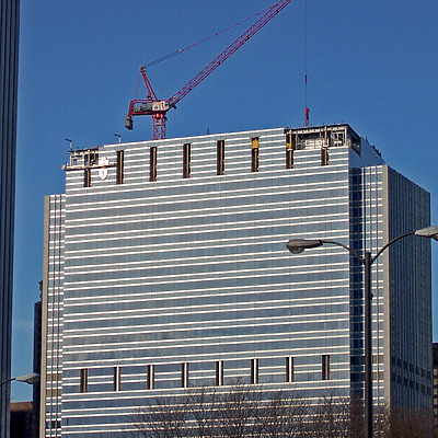 Blue Cross-Blue Shield Tower by Shawn Ursini