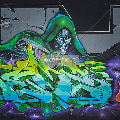 Saint Louis City Flood Wall (South Wall) by Ryan Hildebrand