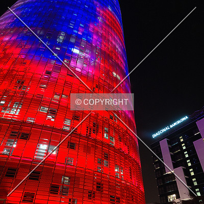 Torre Agbar by David Guija