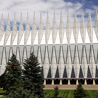 United States Air Force Academy Cadet Chapel by Daniel Kieckhefer
