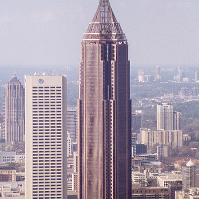 Bank of America Plaza by Marshall Gerometta