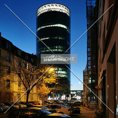 Westhafen Tower by Nephilim