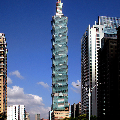 Taipei 101 by Daniel Kieckhefer