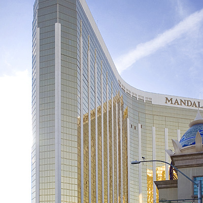 Mandalay Bay Hotel & Casino by Jim Schwartz
