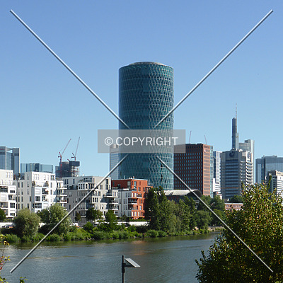 Westhafen Tower by Nephilim