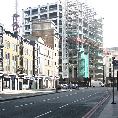 Heron Tower by Tristram Compton