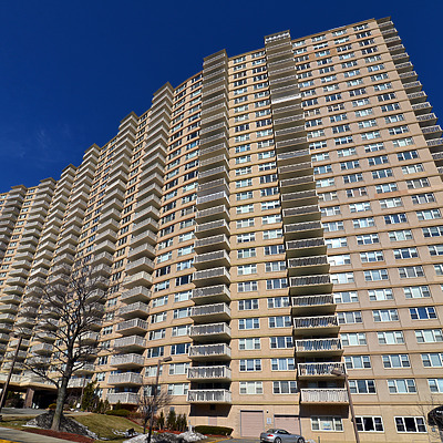 Mediterranean Towers West by John W. Cahill