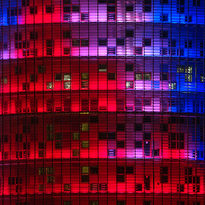 Torre Agbar by Cesar Serrano