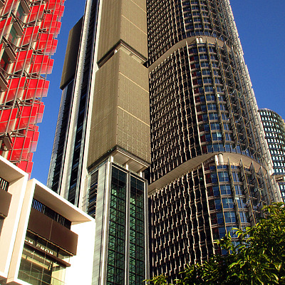 International Towers 2 by Daniel Kieckhefer