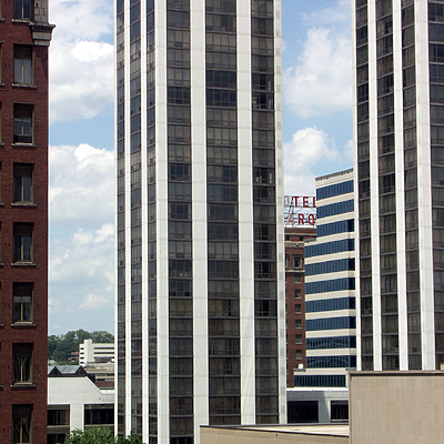 Twin Towers 2 by Marshall Gerometta