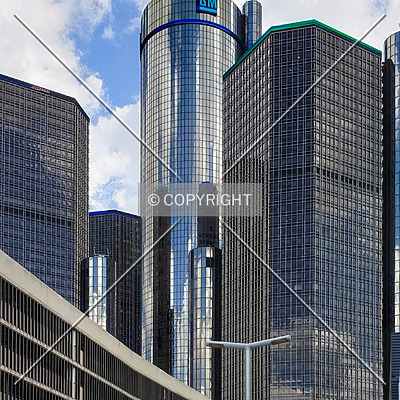 Detroit Marriott at the Renaissance Center by Ryan Hildebrand