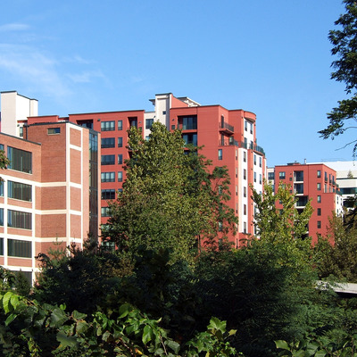 Merritt River Apartments by John Cahill