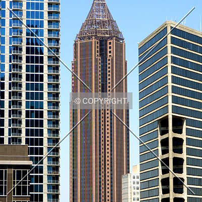 Bank of America Plaza by Clayton Odom