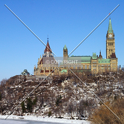Parliament of Canada by Martin Bugajski