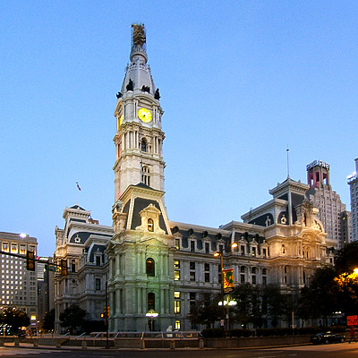 Philadelphia City Hall by John Cahill