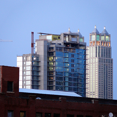 Silver Tower by B. Victor Adams
