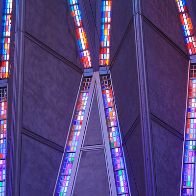 United States Air Force Academy Cadet Chapel by Daniel Kieckhefer
