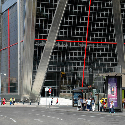 Puerta de Europa I by John Bek