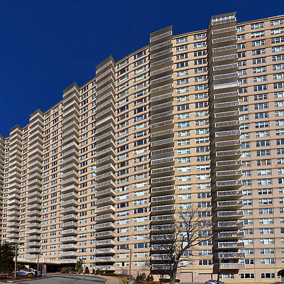 Mediterranean Towers West by John W. Cahill