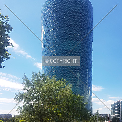 Westhafen Tower by Nephilim