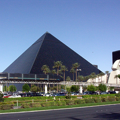 Luxor Pyramid by Marshall Gerometta
