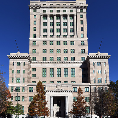 Buncombe County Courthouse by John W. Cahill