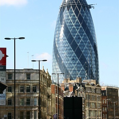 30 St Mary Axe by Tristram Compton