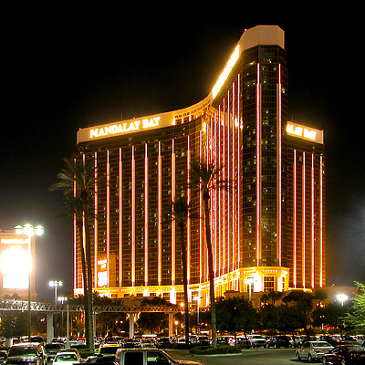 Mandalay Bay Hotel & Casino by Jim Schwartz