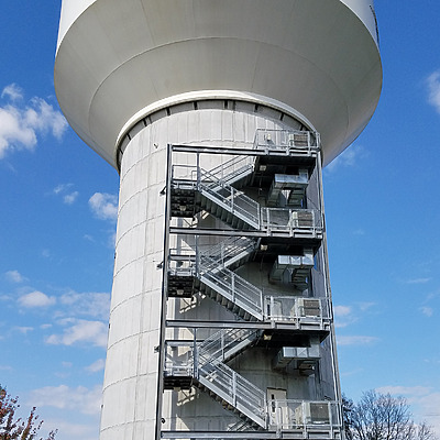 Branson Water Tower and Public Works Building by Ryan Hildebrand
